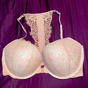 Victoria’s Secret pink Razorback bra